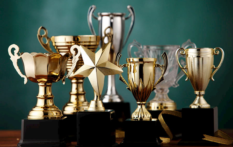 Personalized trophies have a high monetary value for both employees and organizations